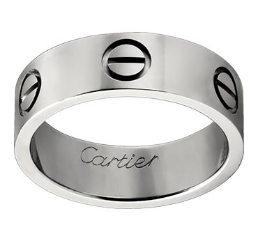 カルティエ男性指輪1