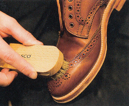 革靴の磨き方