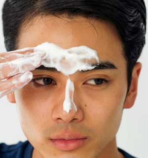 男性 洗顔の仕方3